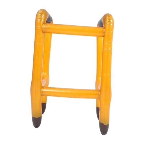 PartyKindom Aufblasbarer PVC Gehwagen Goldfarbig Leicht Partydeko Kinderkostüm Halloween Zubehör Spaßiges Aufblasbares Für Kinderfest von PartyKindom