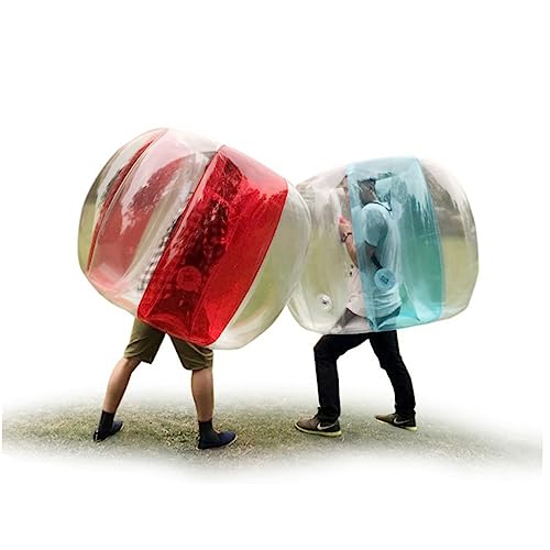 PartyKindom Aufblasbarer PVC Stoßfängerball für Erwachsene Spaß bei Kollisionen im Freien Transparent Rot Fördert Koordination und Gesunde Aktivitäten für Partys PartyKindom Aufblasbarer PVC Stoßfängerball für Erwachsene Spaß bei Kollisionen im Freien Transparent Rot Fördert Koordination und Gesunde Aktivitäten für Partys von PartyKindom