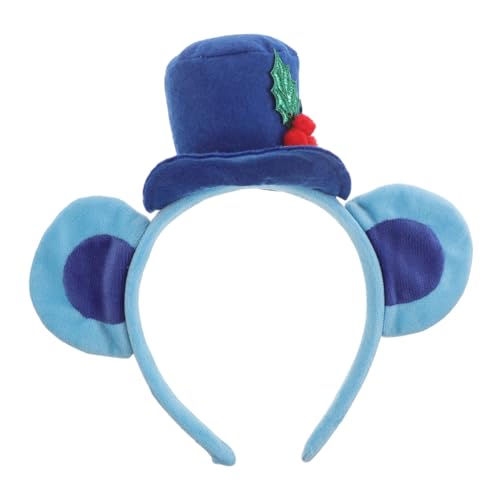 PartyKindom Bärenohren Stirnband Elastisch Leicht Strapazierfähig Niedlich Für Halloween Cosplay Party Erwachsene Blau PartyKindom Bärenohren Stirnband Elastisch Leicht Strapazierfähig Niedlich Für Halloween Cosplay Party Erwachsene Blau von PartyKindom