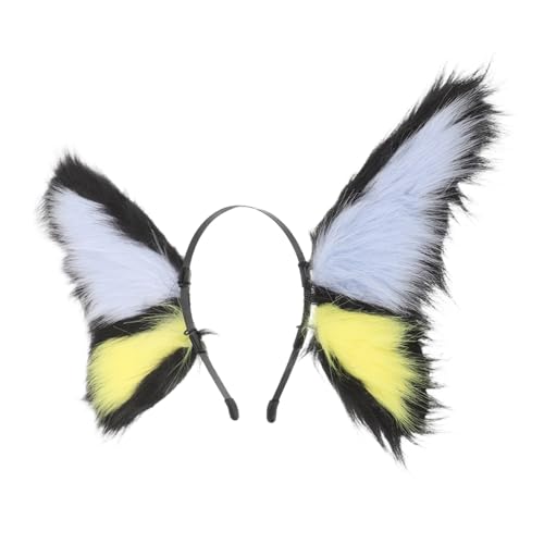 PartyKindom Bunte Halloween Schmetterlings Haarreif Verspieltes Tierdesign Vielseitige Farben Cosplay und Kostüm Partyaccessoire für Damen von PartyKindom