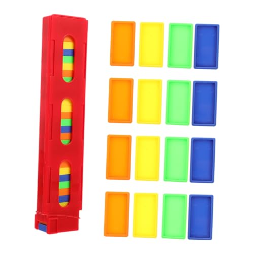 PartyKindom Bunte Kunststoff Domino Bauklötze für Teiliges Fördert Hand Auge Koordination und Farberkennung Lernspielzeug für Jungen und Mädchen Zufällige Farbe Zufällige Farbe PartyKindom Bunte Kunststoff Domino Bauklötze für Teiliges Fördert Hand Auge Koordination und Farberkennung Lernspielzeug für Jungen und Mädchen Zufällige Farbe Zufällige Farbe von PartyKindom