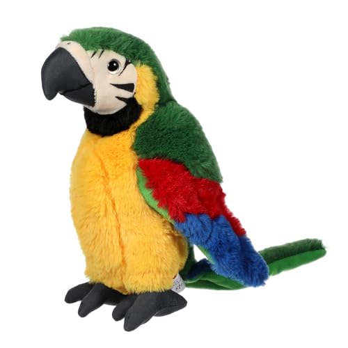 PartyKindom Bunter Papagei Plüschtier für Kuscheltier aus Farbenfrohes Papageienzubehör Weiches Stofftier mit Süßem Design Dekorieren PartyKindom Bunter Papagei Plüschtier für Kuscheltier aus Farbenfrohes Papageienzubehör Weiches Stofftier mit Süßem Design Dekorieren von PartyKindom