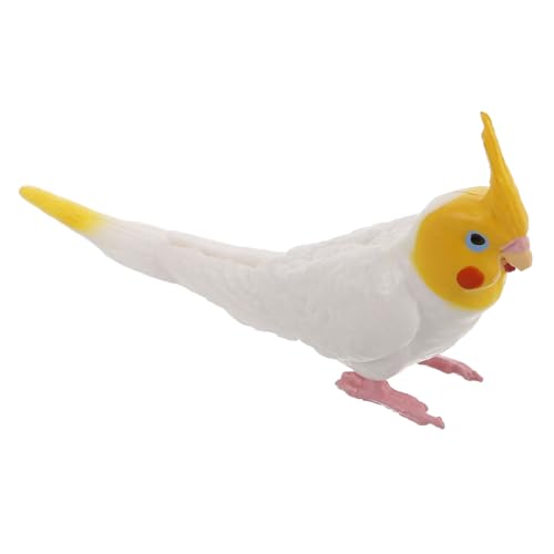 PartyKindom Cockatiel Ornamente klein falsche Vögel realistischer Vogel simuliert Simulation Papagei künstliche Vögel nautische Vogelskulptur Papageienspielzeug Vogel Figur PVC Weiß PartyKindom Cockatiel Ornamente klein falsche Vögel realistischer Vogel simuliert Simulation Papagei künstliche Vögel nautische Vogelskulptur Papageienspielzeug Vogel Figur PVC Weiß von PartyKindom