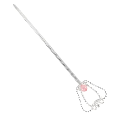 PartyKindom Crown Fairy Stick Zauberstab Rosa Sternstab Krone Und Königszepter Prinzessinnenstab Für Frauen Königin Prinzessin Kostümzubehör Sternenstab Strasssteine Silber PartyKindom Crown Fairy Stick Zauberstab Rosa Sternstab Krone Und Königszepter Prinzessinnenstab Für Frauen Königin Prinzessin Kostümzubehör Sternenstab Strasssteine Silber von PartyKindom