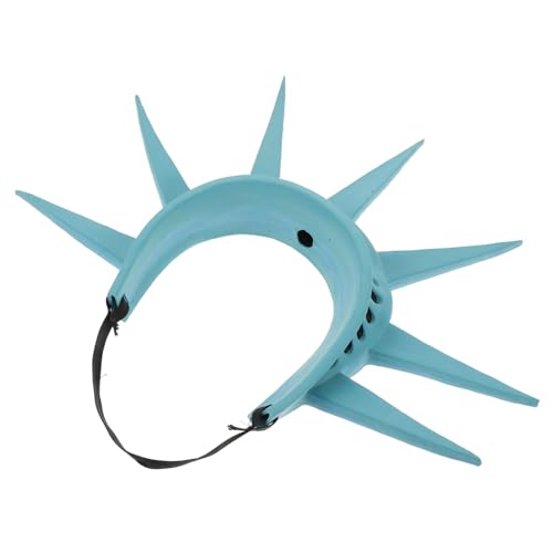 PartyKindom Damenkostüm Stirnband Freiheitsstatue mit Fackel für Halloween Kostümpartys und Patriotische Feiern Vielseitig und Einfach zu Tragen PartyKindom Damenkostüm Stirnband Freiheitsstatue mit Fackel für Halloween Kostümpartys und Patriotische Feiern Vielseitig und Einfach zu Tragen von PartyKindom