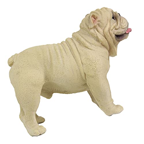 PartyKindom Dekorative Hundefigur Realistische Bulldogge Statue Für Hundefiguren Dekorieren Kognitive Tiermodelle Hundemodell PartyKindom Dekorative Hundefigur Realistische Bulldogge Statue Für Hundefiguren Dekorieren Kognitive Tiermodelle Hundemodell von PartyKindom