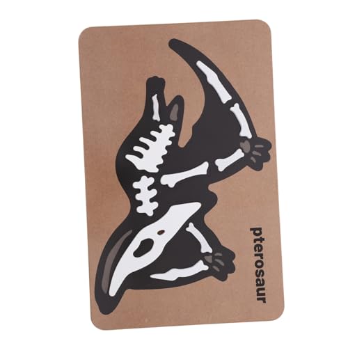PartyKindom Dinosaurier-Fossilien-Puzzle Kleinkind rätsel Lustiges Bildung pädagogisches Puzzle für Kleinkinder Kognitionspuzzle für Kleinkinder Ahorn von PartyKindom