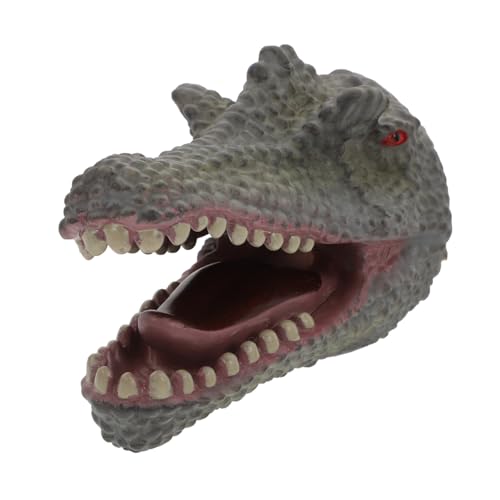 PartyKindom Dinosaurier Handpuppe aus Weichem Waschbarem Farbenfrohes für Pädagogische Tier Handpuppe für Rollenspiele und Geburtstagsgeschenke Jungen und Mädchen von PartyKindom