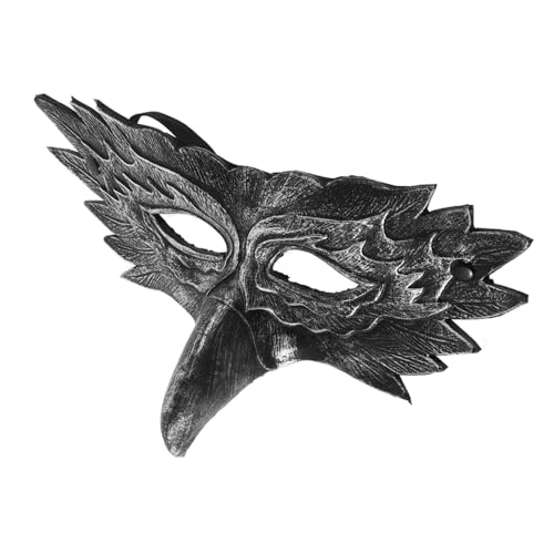 PartyKindom Eagle Maske PU für Karneval Realistische Tiermaske für Kostümpartys Fotografie Cosplay Events mit Elastischem Band für Halloween Festivitäten von PartyKindom