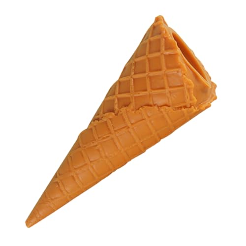 PartyKindom Eistütenmodell Dekorationsprop Realistisches Leeres Eiscreme Horn für Fotografie und DIY für Eisdielen Cafés und Hochzeiten von PartyKindom