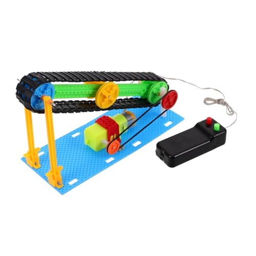 PartyKindom Elektrischer Förderer Förderband Für Treppen Robotik-bausätze Vorbau-kit Fließband Förderbandspielzeug Für Förderbandsystem Kleines Desktop-förderband Robotik-kit Plastik PartyKindom Elektrischer Förderer Förderband Für Treppen Robotik-bausätze Vorbau-kit Fließband Förderbandspielzeug Für Förderbandsystem Kleines Desktop-förderband Robotik-kit Plastik von PartyKindom