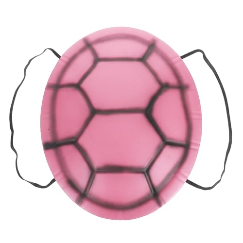 PartyKindom Eva Schildkrötenpanzer Kostüm für Pinkes Turtle Shell Cosplay Zubehör für Halloween Karneval und Dress Up Partys Leicht und Bequem Vielseitig Einsetzbar von PartyKindom