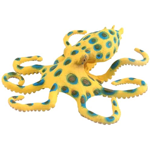 PartyKindom Fake Octopus Figurine aus Kunststoff Realistisches Meereslebewesen Modell für Dekoration und Bildungszwecke für Kinderzimmer und Wohnräume PartyKindom Fake Octopus Figurine aus Kunststoff Realistisches Meereslebewesen Modell für Dekoration und Bildungszwecke für Kinderzimmer und Wohnräume von PartyKindom