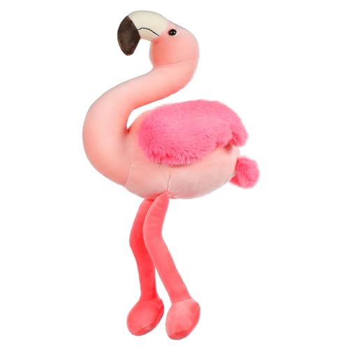 PartyKindom Flamingo Plüschpuppe Süßes und Realistisches Flamingo Stofftier Superweiches Kuscheltier für Junge Mädchen Perfektes für Geburtstage und Weihnachten Lebensechtes Design von PartyKindom