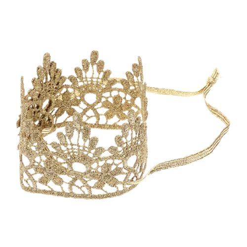 PartyKindom Goldene Haarband Niedliches Stirnband für Kleinkinder Bequemes nicht Verformbares Fotokopfschmuck für Geburtstagsfeier und Familienfotos PartyKindom Goldene Haarband Niedliches Stirnband für Kleinkinder Bequemes nicht Verformbares Fotokopfschmuck für Geburtstagsfeier und Familienfotos von PartyKindom
