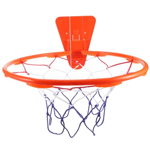 PartyKindom Hängender Basketballrahmen für Geräuschloser Indoor Basketballkorb Wandmontage für Jungen für Heimtraining und Spaß im Innenbereich von PartyKindom
