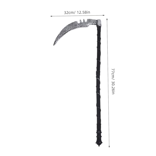 PartyKindom Halloween Grim Reaper Sense mit Abnehmbarem Schädel Design Leichtes Cosplay Zubehör für Erwachsene Vielseitig für Kostümpartys und Bühnenauftritte Geeignet PartyKindom Halloween Grim Reaper Sense mit Abnehmbarem Schädel Design Leichtes Cosplay Zubehör für Erwachsene Vielseitig für Kostümpartys und Bühnenauftritte Geeignet von PartyKindom