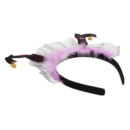 PartyKindom Halloween Hexenfuß Haarreif Bequemes Party Cosplay Kostüm Requisite für Themen und Halloween Partys Auffälliges Stirnband für Festliche Verkleidung von PartyKindom