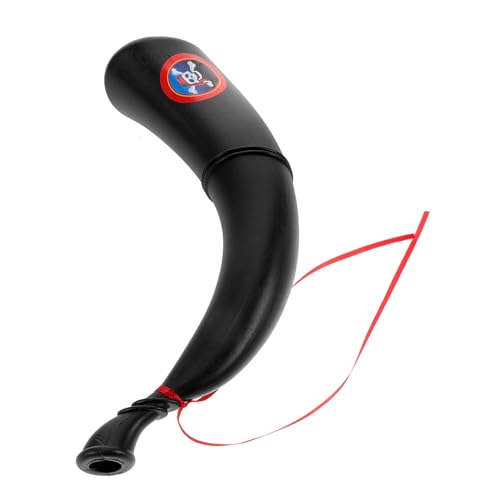 PartyKindom Halloween Piratenhorn Blasinstrument mit Authentischem Sound Leichtes Plastik Trumpet Einzigartige Klangwirkung für und Piratenkostüme für Halloween Partys und Cosplay von PartyKindom