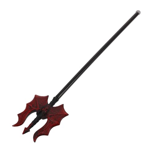 PartyKindom Halloween Teufelsrequisit mit Flammeneffekt Accessoire für Cosplay Bühnenauftritte und Halloween Partys Leicht und Vielseitig Einsetzbar von PartyKindom
