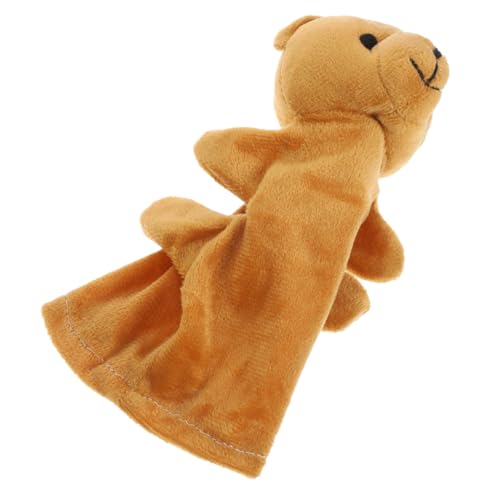 PartyKindom Handpuppe Interaktive Plüschtiere Cartoon Bär Fingerpuppe für Fördert Kreativität und Geschichtenerzählen Geeignet für Unterwegs und PartyKindom Handpuppe Interaktive Plüschtiere Cartoon Bär Fingerpuppe für Fördert Kreativität und Geschichtenerzählen Geeignet für Unterwegs und von PartyKindom