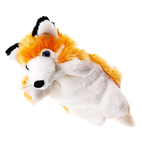 PartyKindom Handpuppe aus Plüsch für Kuscheltier im Fuchsdesign für Rollenspiele Kreatives Geschichtenerzählen für Kleinkinder Fördert Geschicklichkeit und Kommunikation PartyKindom Handpuppe aus Plüsch für Kuscheltier im Fuchsdesign für Rollenspiele Kreatives Geschichtenerzählen für Kleinkinder Fördert Geschicklichkeit und Kommunikation von PartyKindom