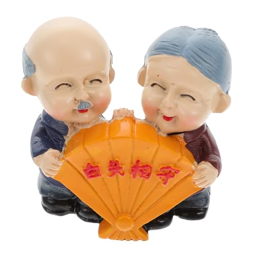 PartyKindom Hochwertige Harz Großeltern Figur Geburtstag Kuchen Deko Tortenaufsatz Langlebig Detailreich für und Party Dekoration PartyKindom Hochwertige Harz Großeltern Figur Geburtstag Kuchen Deko Tortenaufsatz Langlebig Detailreich für und Party Dekoration von PartyKindom