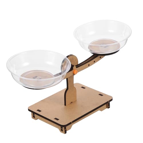 PartyKindom Holz Balancespielzeug Lernwaage Kreatives Montessori Lernspielzeug für Jungen und Mädchen Ab Jahren Kreativität Konzentration und Feinmotorik von PartyKindom