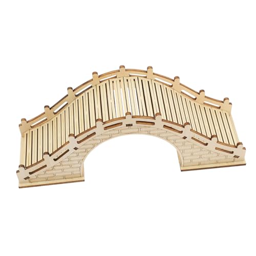 PartyKindom Holz DIY Arch Bridge Bausatz für Handgefertigtes Holzspielzeug Pädagogisches Wissenschaftsspiel Langlebiges Material Perfektes für Mädchen und Jungen Fördert Lernen und von PartyKindom