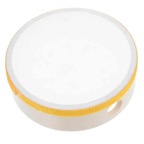 PartyKindom Holz Handtrommel für Orff Musikinstrument Handheld Tambourine für Musikpartys und Konzerte Wahl für Kleinkinder und Vorschule Gelb PartyKindom Holz Handtrommel für Orff Musikinstrument Handheld Tambourine für Musikpartys und Konzerte Wahl für Kleinkinder und Vorschule Gelb von PartyKindom