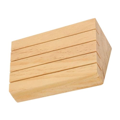 PartyKindom Holz Spielkartenhalter Tray Kartenständer Kartenablage für Erwachsene Praktisch Tragbar für Poker Canasta Bridge Kartenspiele von PartyKindom