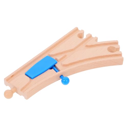 PartyKindom Holz Zugspurzubehör für Kinderspielzeug Teiliges Kompatibel mit Holzeisenbahn Kreative Spielmöglichkeiten für Robustes und Sicheres Holzmaterial PartyKindom Holz Zugspurzubehör für Kinderspielzeug Teiliges Kompatibel mit Holzeisenbahn Kreative Spielmöglichkeiten für Robustes und Sicheres Holzmaterial von PartyKindom