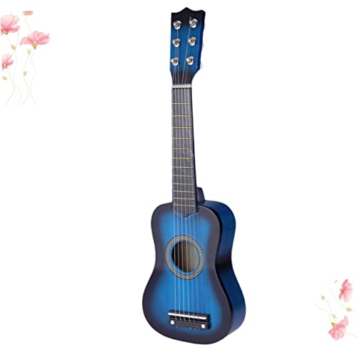 PartyKindom Holzgitarre für Farbiges Musikalisches Instrument für Kreatives Lernen für Jungen und Fördert Musikverständnis und Kreativität PartyKindom Holzgitarre für Farbiges Musikalisches Instrument für Kreatives Lernen für Jungen und Fördert Musikverständnis und Kreativität von PartyKindom