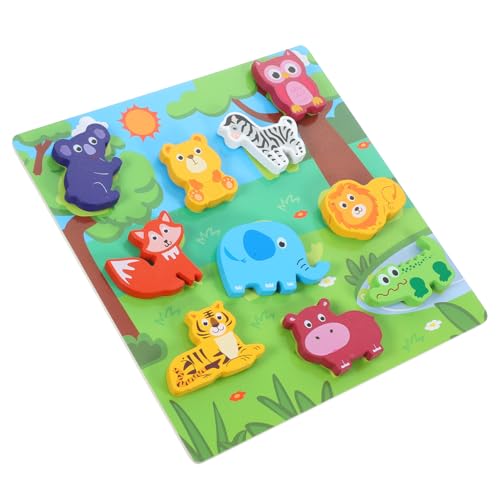 PartyKindom Holzpuzzle Lernspielzeug für Kleinkinder Jahre Pädagogisches Tierpuzzle aus Holz Fördert Hand Auge Koordination Kreativität und Konzentration Vorschulspielzeug PartyKindom Holzpuzzle Lernspielzeug für Kleinkinder Jahre Pädagogisches Tierpuzzle aus Holz Fördert Hand Auge Koordination Kreativität und Konzentration Vorschulspielzeug von PartyKindom
