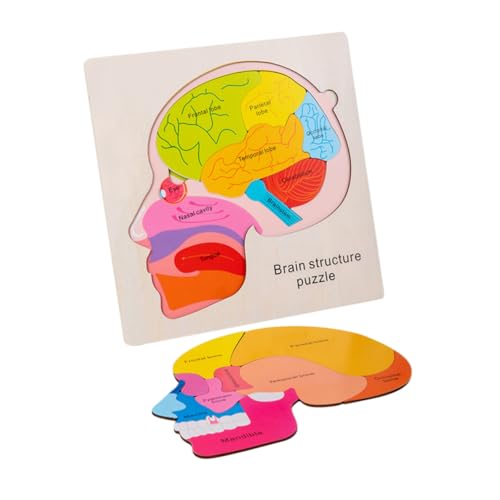 PartyKindom Holzpuzzle für Brain Structure Toy Pädagogisches Lernspielzeug Kognitiven Fähigkeiten Interaktive Eltern Junge Mädchen Spiele Dekoratives Design Geeignet für Kreative PartyKindom Holzpuzzle für Brain Structure Toy Pädagogisches Lernspielzeug Kognitiven Fähigkeiten Interaktive Eltern Junge Mädchen Spiele Dekoratives Design Geeignet für Kreative von PartyKindom