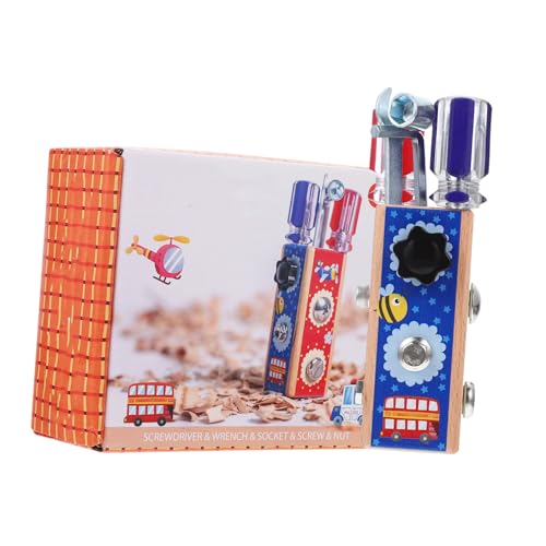 PartyKindom Holzschraube für Multifunktionales Pädagogisches Kreativität und Motorischen Fähigkeiten für Jungen und Ab Jahren PartyKindom Holzschraube für Multifunktionales Pädagogisches Kreativität und Motorischen Fähigkeiten für Jungen und Ab Jahren von PartyKindom