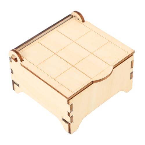 PartyKindom Holzspiel für Montessori Brettspiel Strategisches und Logisches Planen Tragbares Familienbrettspiel für Reisen und Frühe Entwicklung PartyKindom Holzspiel für Montessori Brettspiel Strategisches und Logisches Planen Tragbares Familienbrettspiel für Reisen und Frühe Entwicklung von PartyKindom