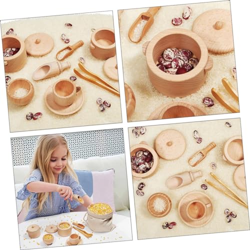 PartyKindom Holzspielzeug Küchenset Teilig Kinderküche Simulation Lernspielzeug Holz Kinderküchen Zubehör Sicher Glatt Poliert Natürliche Farbe für Vorschulkinder PartyKindom Holzspielzeug Küchenset Teilig Kinderküche Simulation Lernspielzeug Holz Kinderküchen Zubehör Sicher Glatt Poliert Natürliche Farbe für Vorschulkinder von PartyKindom