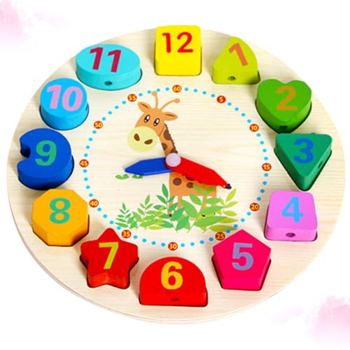 PartyKindom Holzuhr Lernspielzeug mit Perlen zum Auffädeln Pädagogische Sortieruhr aus Holz für Kleinkinder Jungen Mädchen Digitales Zahlen Farbenspielzeug zur Frühförderung Umweltfreundlich PartyKindom Holzuhr Lernspielzeug mit Perlen zum Auffädeln Pädagogische Sortieruhr aus Holz für Kleinkinder Jungen Mädchen Digitales Zahlen Farbenspielzeug zur Frühförderung Umweltfreundlich von PartyKindom