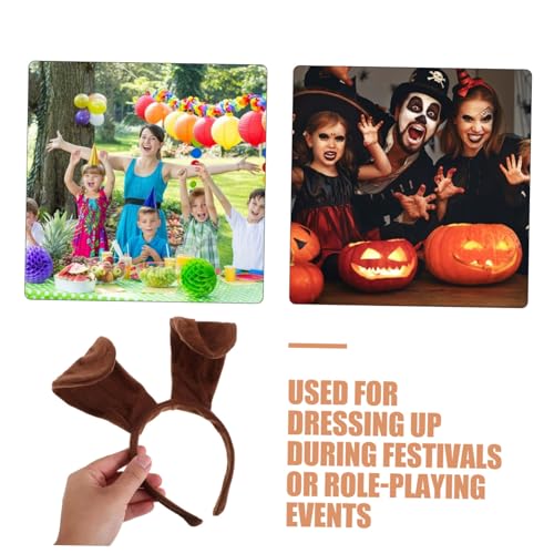 PartyKindom Hundekostüm-accessoire Stirnband Fliege Nase Und Pfotenhandschuhen Für Junge Mädchen Tier-verkleidung Für Cosplay Halloween Und Partys PartyKindom Hundekostüm-accessoire Stirnband Fliege Nase Und Pfotenhandschuhen Für Junge Mädchen Tier-verkleidung Für Cosplay Halloween Und Partys von PartyKindom