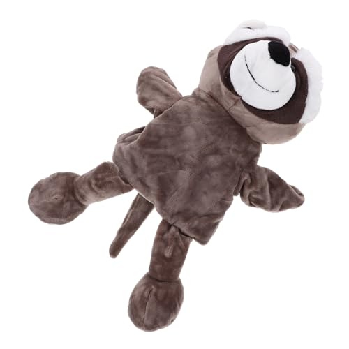 PartyKindom Interaktive Plüsch Handpuppe Waschbär Realistische Tierfigur Kuscheliges für Fördert Rollenspiel und Eltern Junge Mädchen Bindung PartyKindom Interaktive Plüsch Handpuppe Waschbär Realistische Tierfigur Kuscheliges für Fördert Rollenspiel und Eltern Junge Mädchen Bindung von PartyKindom