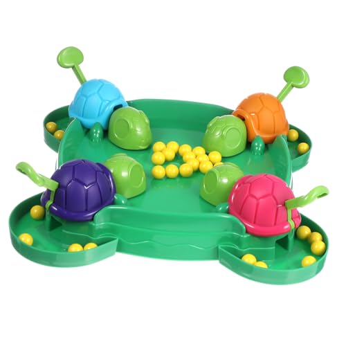 PartyKindom Interaktives Schildkröten Brettspiel für Ab Jahren mit Bunten Bohnen Kindersicheres Material Fördert Kognitive Entwicklung und Spielerisches Lernen Polierte Ecken PartyKindom Interaktives Schildkröten Brettspiel für Ab Jahren mit Bunten Bohnen Kindersicheres Material Fördert Kognitive Entwicklung und Spielerisches Lernen Polierte Ecken von PartyKindom