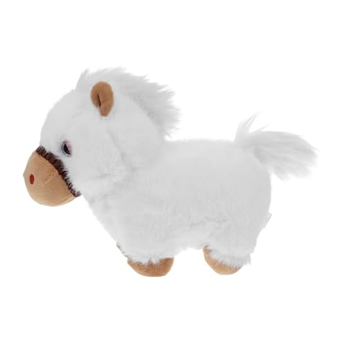 PartyKindom Jahr des Pferdes Kuscheltier zur des Frühlingsfestes Authentische Tierfigur für Emotionale Verbindungen und Dekoration von PartyKindom