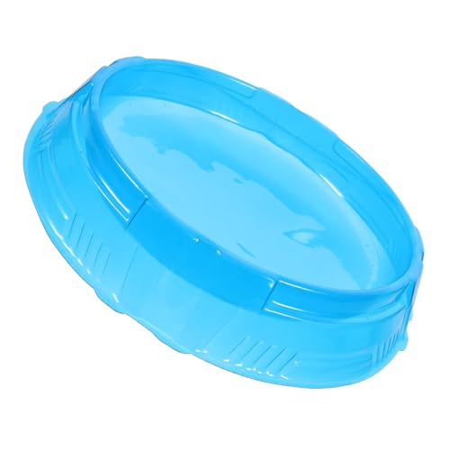 PartyKindom Kampfplattenspielzeug Trainingsgelände Für Gyros Gyroplatte Gyro-kampfplatte Gründe Planke Kind Gyro-Zug-gelände Ausbildung Gyro-Spiel-trainingsbrett Kreiselscheibe Blau Plastik von PartyKindom