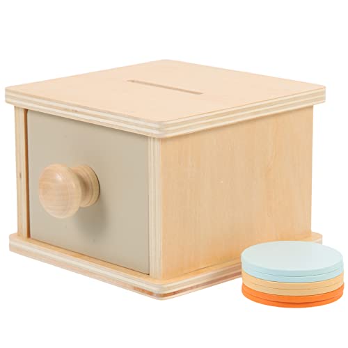 PartyKindom Kasten Münzbox lehrreich mit Münzschlitz Objekt holzspielzeug Toys Lernspielzeug Feinmotorik- für 1 Jahr Kleinkinder PartyKindom Kasten Münzbox lehrreich mit Münzschlitz Objekt holzspielzeug Toys Lernspielzeug Feinmotorik- für 1 Jahr Kleinkinder von PartyKindom