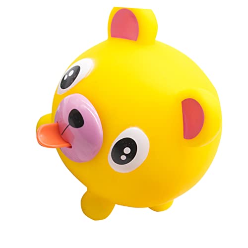 PartyKindom Kawaii Tierpuppe Squeeze aus Stressabbau für Entspannungsspielzeug für Angstbewältigung Druckreduzierung Gelber Bär mit Toller Textur PartyKindom Kawaii Tierpuppe Squeeze aus Stressabbau für Entspannungsspielzeug für Angstbewältigung Druckreduzierung Gelber Bär mit Toller Textur von PartyKindom