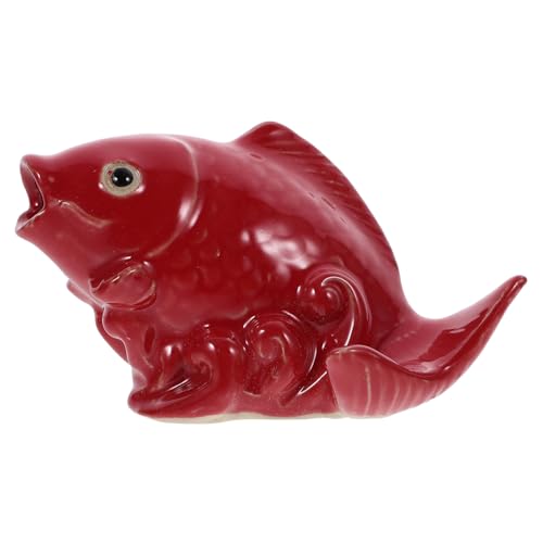 PartyKindom Keramikkarpfen Ornamente Teiche Karpfenstatuen Im Garten Innenwasserspiele Im Freien Drinnen Brunnen Wasserspiele Für Den Garten Sprühen Wassermerkmal Düse PartyKindom Keramikkarpfen Ornamente Teiche Karpfenstatuen Im Garten Innenwasserspiele Im Freien Drinnen Brunnen Wasserspiele Für Den Garten Sprühen Wassermerkmal Düse von PartyKindom