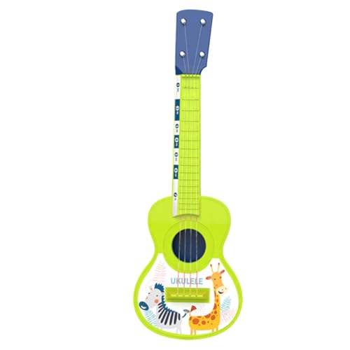 PartyKindom Kindergitarre Ukulele Simulation für Jungen Mädchen Musik Lernspielzeug Robust Pädagogisch Geeignet Zufällige Farbe Zufällige Farbe von PartyKindom