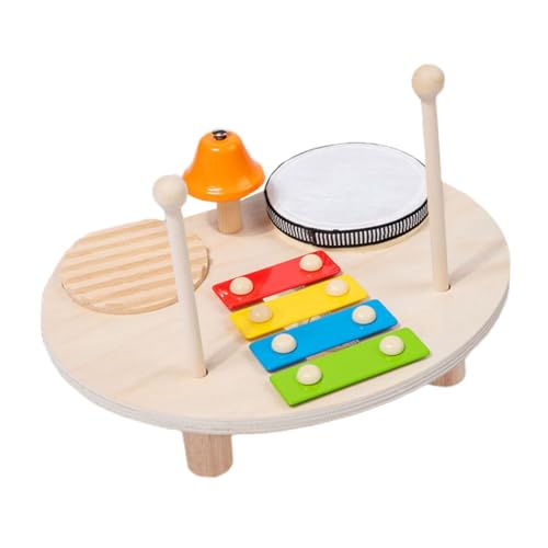 PartyKindom Kinderschlagzeug Multifunktionales Xylophon und Percussion Instrument für Jungen und Lernspielzeug Musikverständnis PartyKindom Kinderschlagzeug Multifunktionales Xylophon und Percussion Instrument für Jungen und Lernspielzeug Musikverständnis von PartyKindom