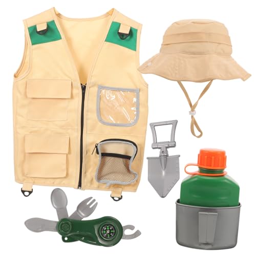PartyKindom Kleidung Set mit Hut Cosplay Kostüm für Outdoor Aktivitäten Teiliges Set für Kleine von PartyKindom